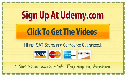 Order the Griffin SAT Prep Video Course on Udemy.com