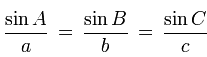 Law of Sines