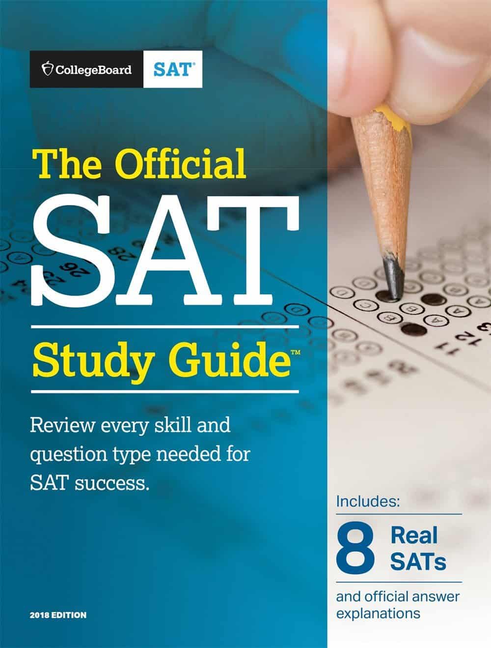 The Official SAT Study Guide 2018 Edition Review Love The SAT Test 