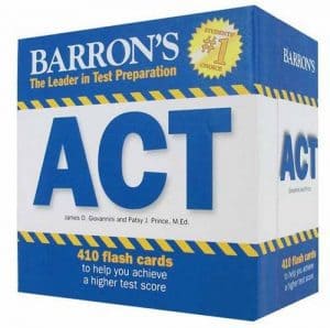 Barron's ACT Flashcards