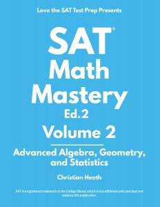 SAT Math Mastery Volume 2